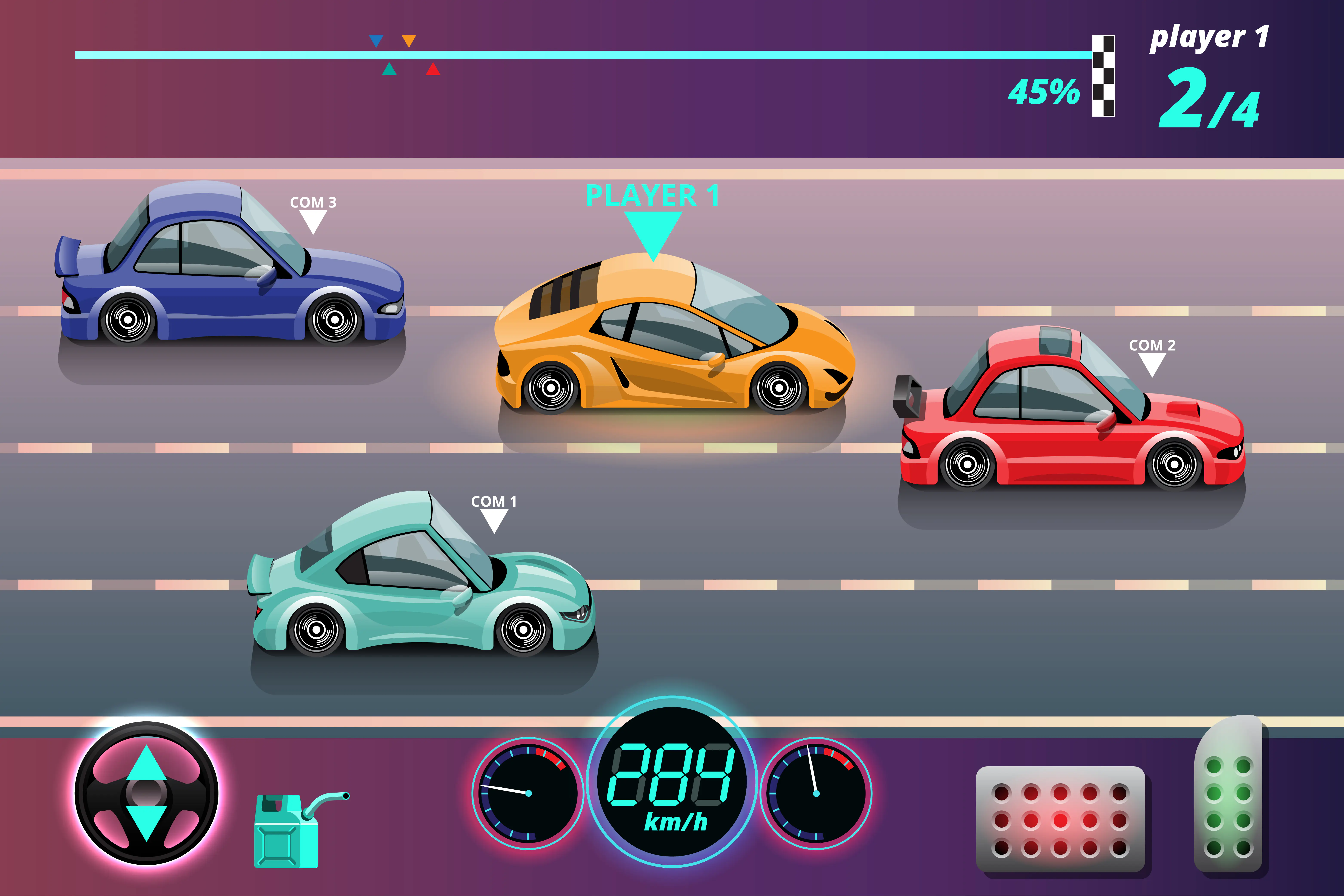 Zombie Drift Escape – 3D Car Survival Game